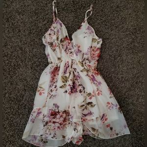 NWT ZAFUL Romper Mini Dress